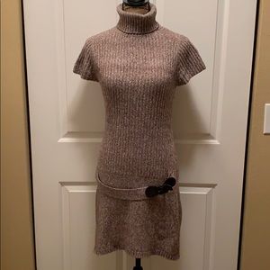 Turtleneck sweater dress